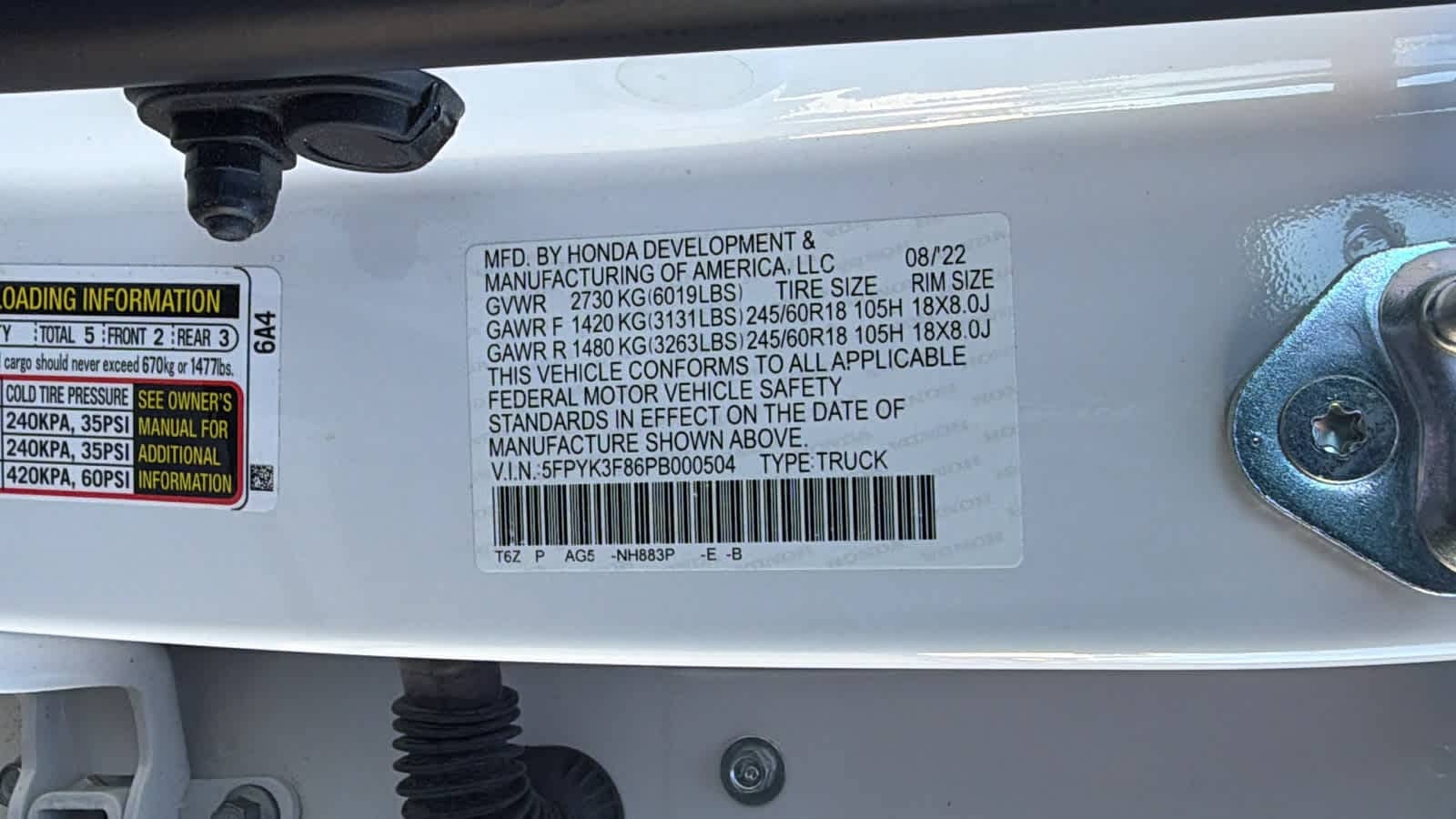 Thumbnail: 2023 Honda Ridgeline - 21