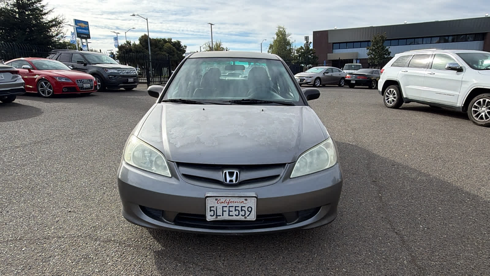 Used 2005 Honda Civic LX with VIN 2HGES16565H514500 for sale in Redding, CA