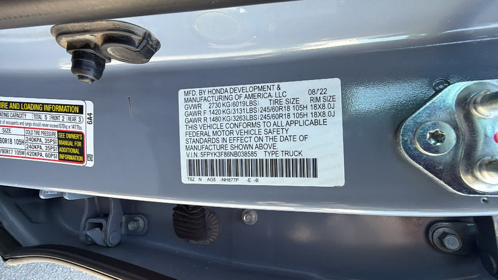 Thumbnail: 2022 Honda Ridgeline - 30