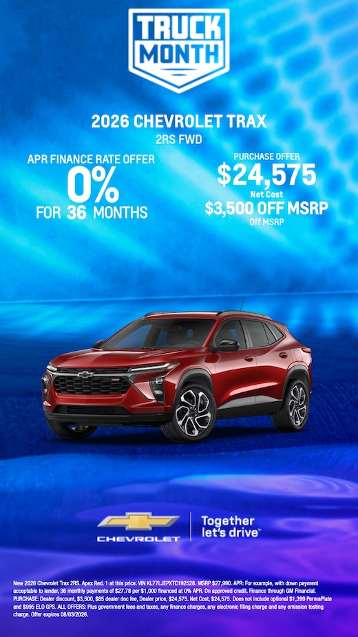 New Chevrolet Trax For Sale in Redding, CA