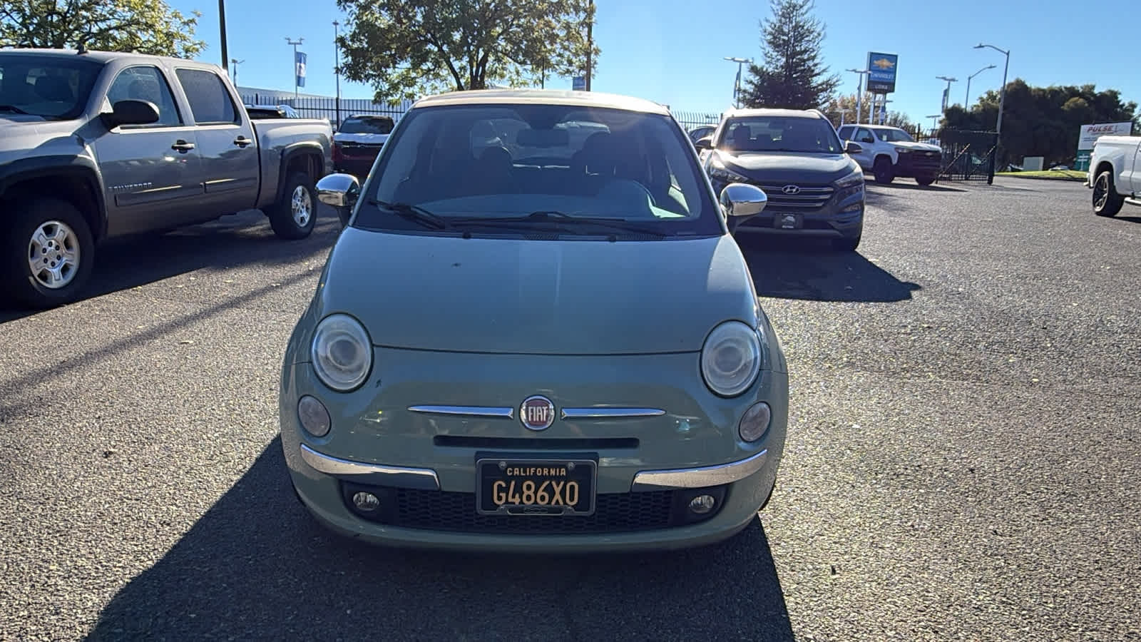 Used 2012 FIAT 500 Lounge with VIN 3C3CFFCR4CT123417 for sale in Redding, CA