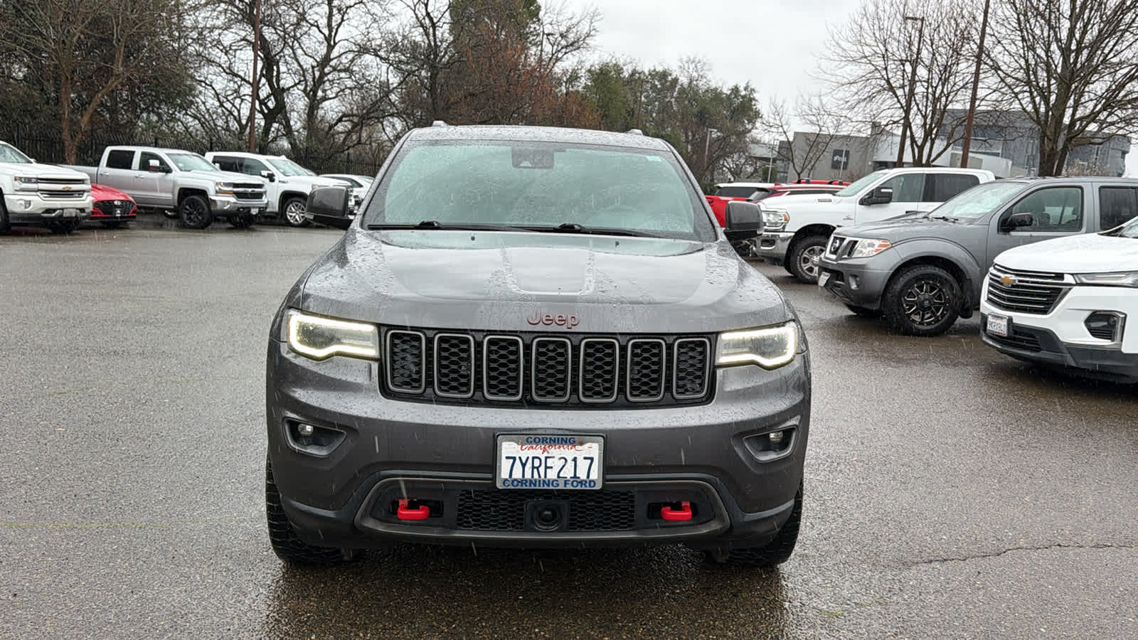 Used 2017 Jeep Grand Cherokee Trailhawk with VIN 1C4RJFLTXHC919561 for sale in Redding, CA