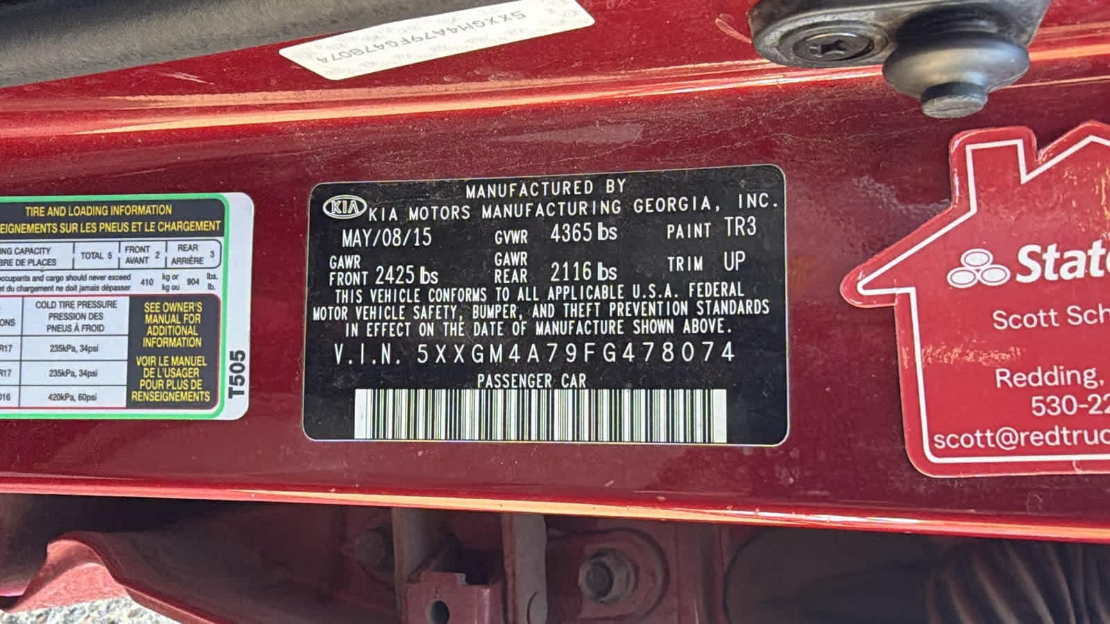 Thumbnail: 2015 Kia Optima - 19