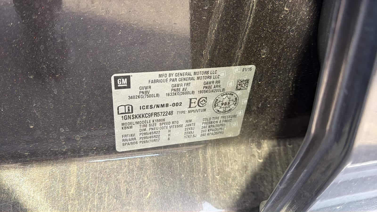 Thumbnail: 2015 Chevrolet Suburban - 21