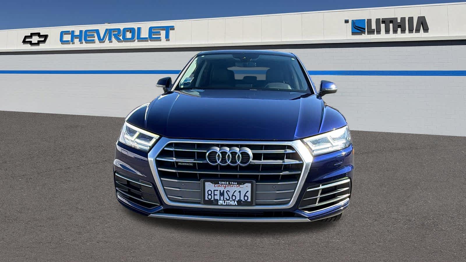 Used 2018 Audi Q5 Premium Plus with VIN WA1BNAFY5J2107378 for sale in Redding, CA