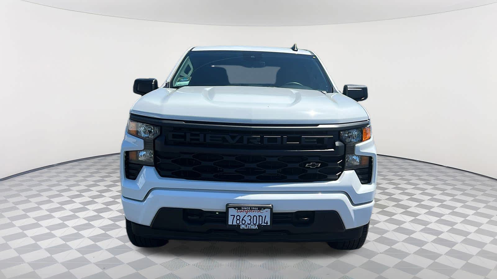 Used 2025 Chevrolet Silverado 1500 Custom with VIN 1GCRKBEK3SZ178586 for sale in Redding, CA