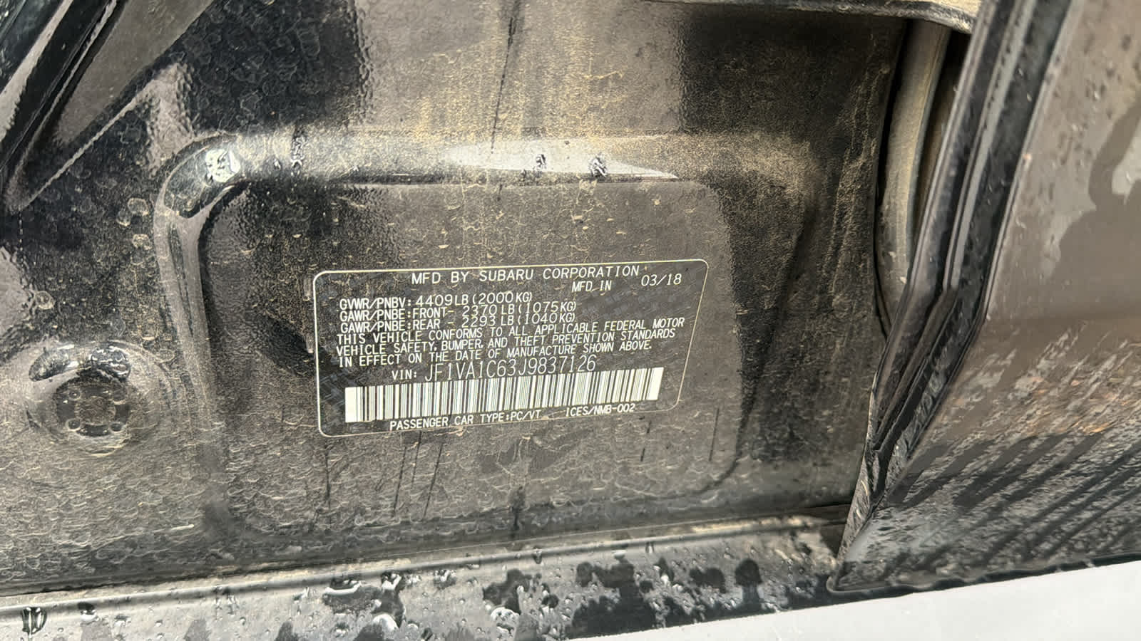 Thumbnail: 2018 Subaru WRX - 21