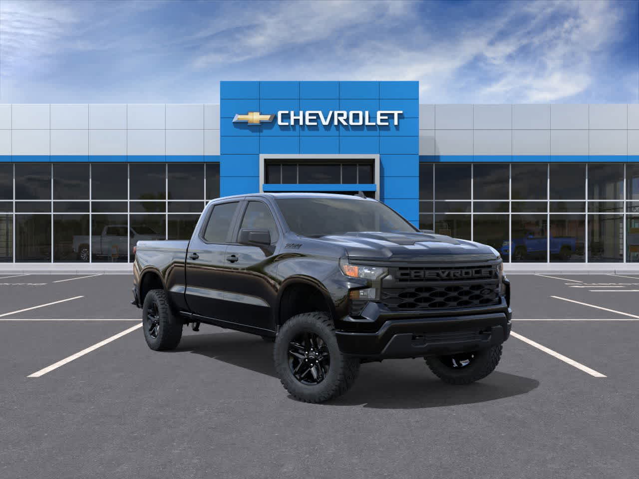 2025 Chevrolet Silverado 1500 Custom Trail Boss Hero Image