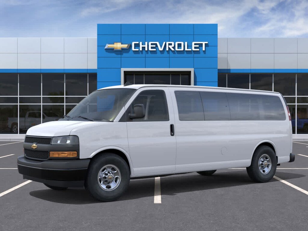 New 2025 Chevrolet Express Cargo 3500 LS Van Extended Passenger Van