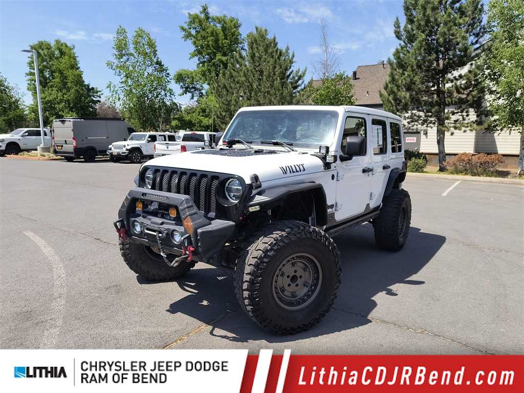 2020 Jeep Wrangler Unlimited Willys Hero Image