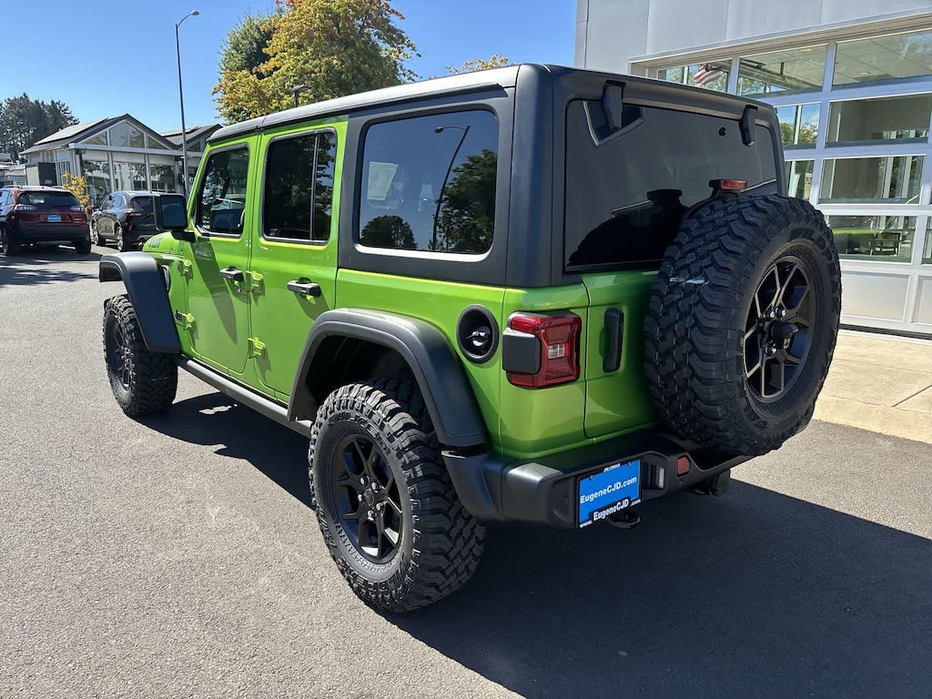 New 2025 Jeep Wrangler Willys Sport Utility
