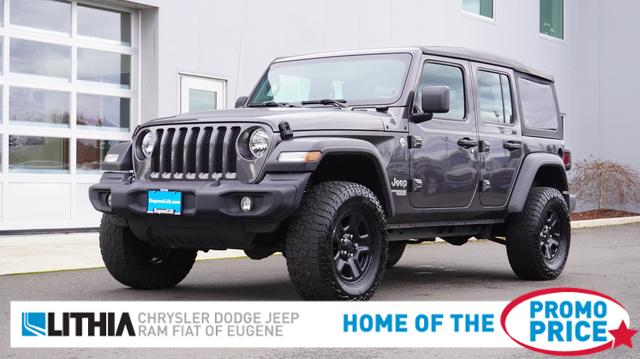 Used 2020 Jeep Wrangler Unlimited Sport For Sale in Eugene OR |  Stock:LW133492