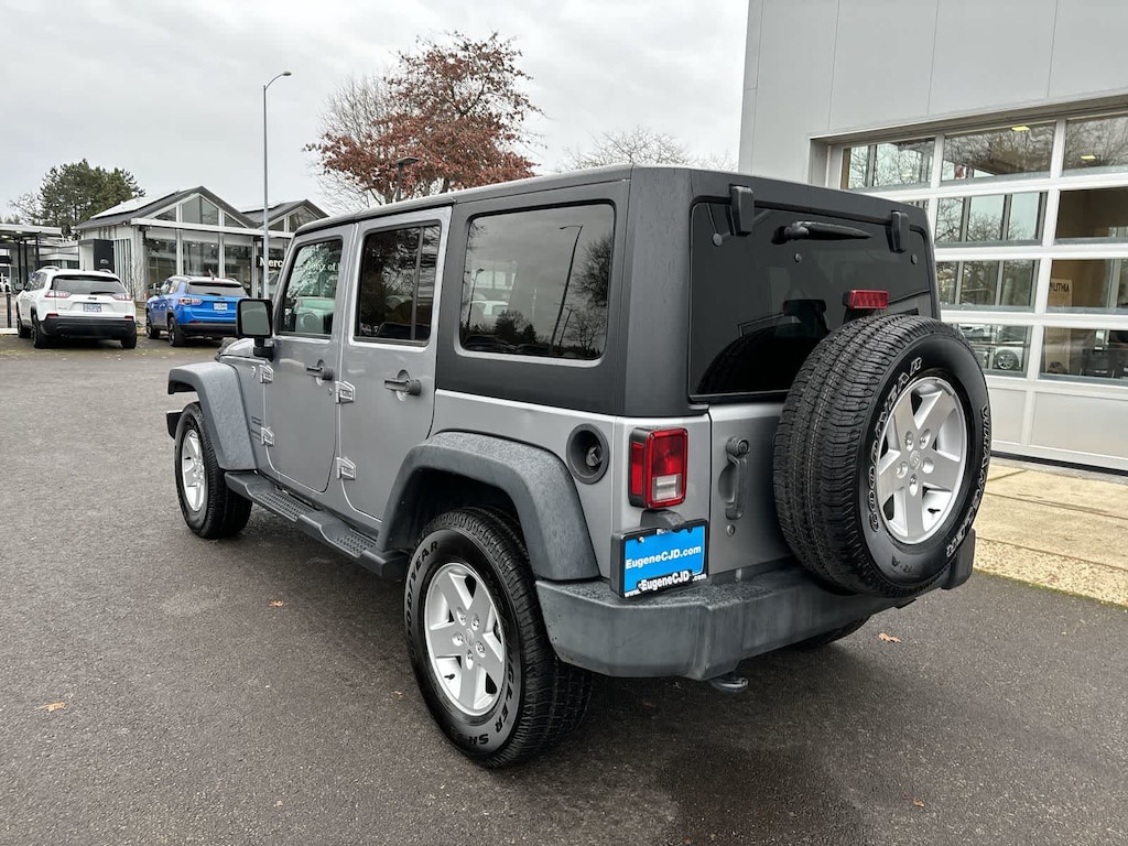 Used 2018 Jeep Wrangler JK Unlimited Sport 4x4 SUV