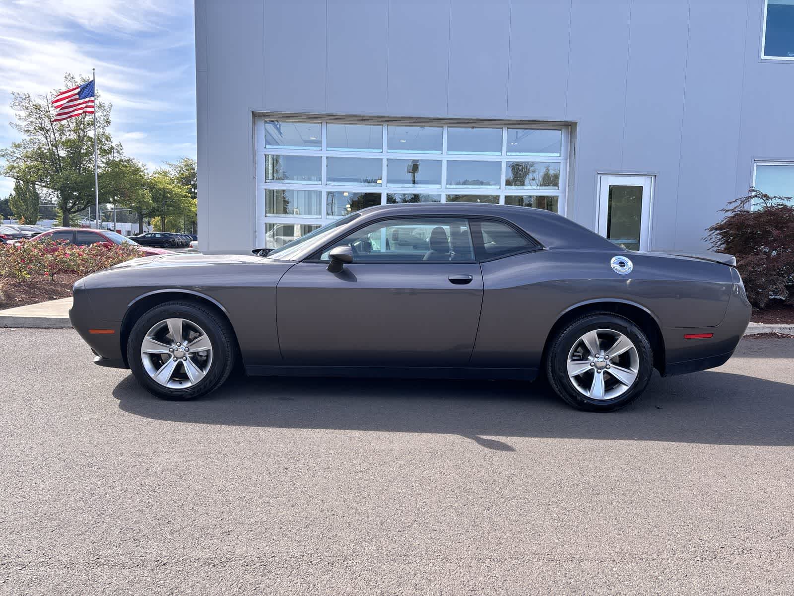 Certified 2021 Dodge Challenger SXT with VIN 2C3CDZAG8MH551705 for sale in Eugene, OR