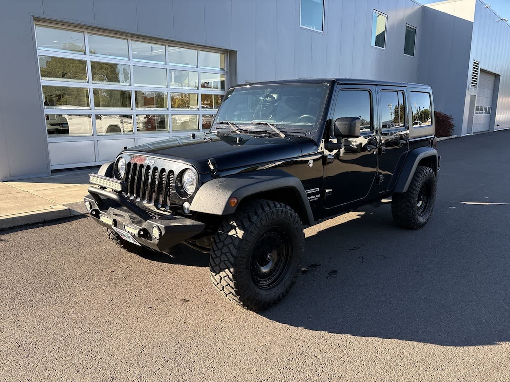 Used 2017 Jeep Wrangler JK Unlimited Sport 4x4 SUV