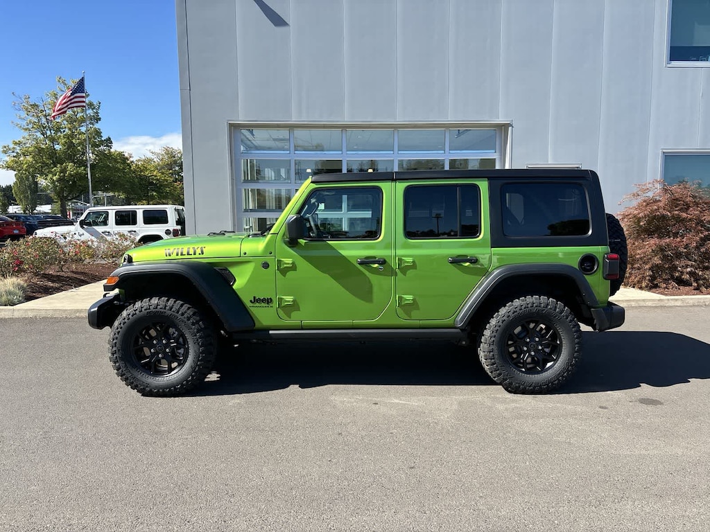 New 2025 Jeep Wrangler Willys Sport Utility