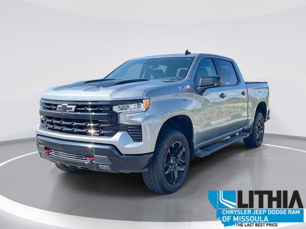 Used 2024 Chevrolet Silverado 1500 LT Trail Boss Truck Crew Cab