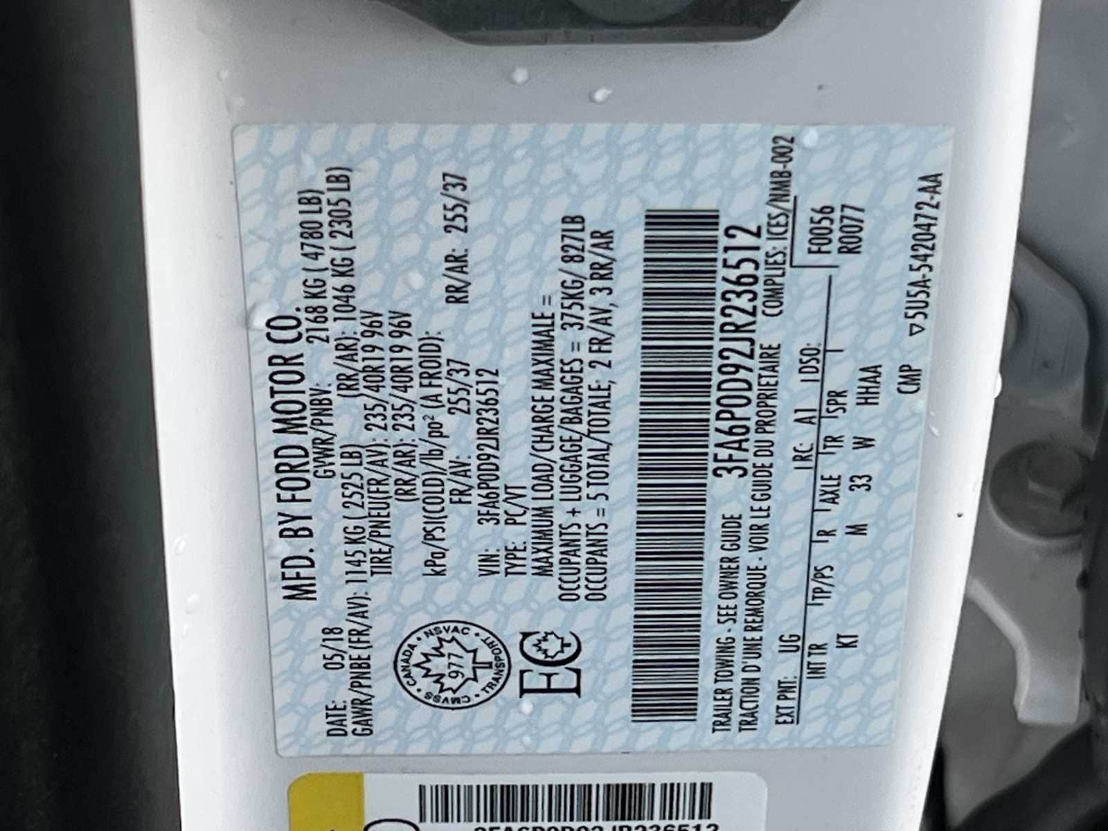 Thumbnail: 2018 Ford Fusion - 21