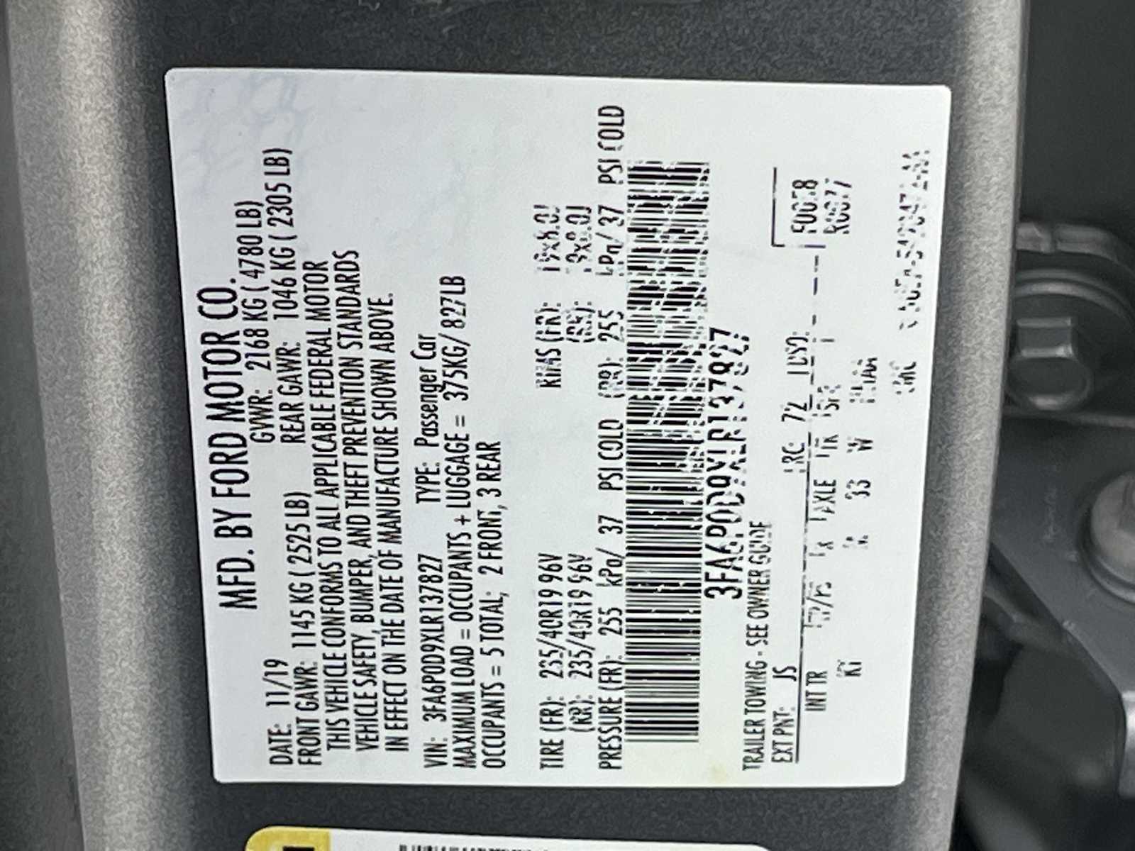 Thumbnail: 2020 Ford Fusion - 21