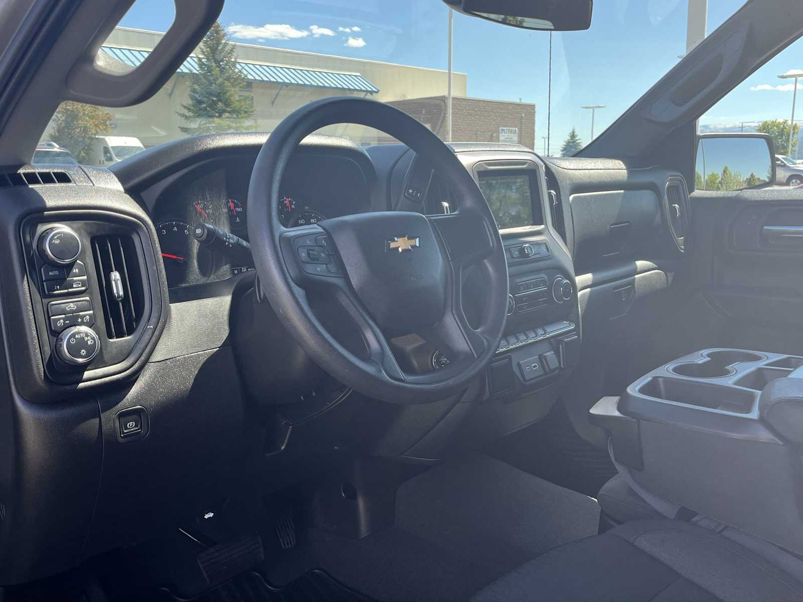 Used 2023 Chevrolet Silverado 1500 Custom with VIN 1GCRDBEK7PZ322254 for sale in Missoula, MT