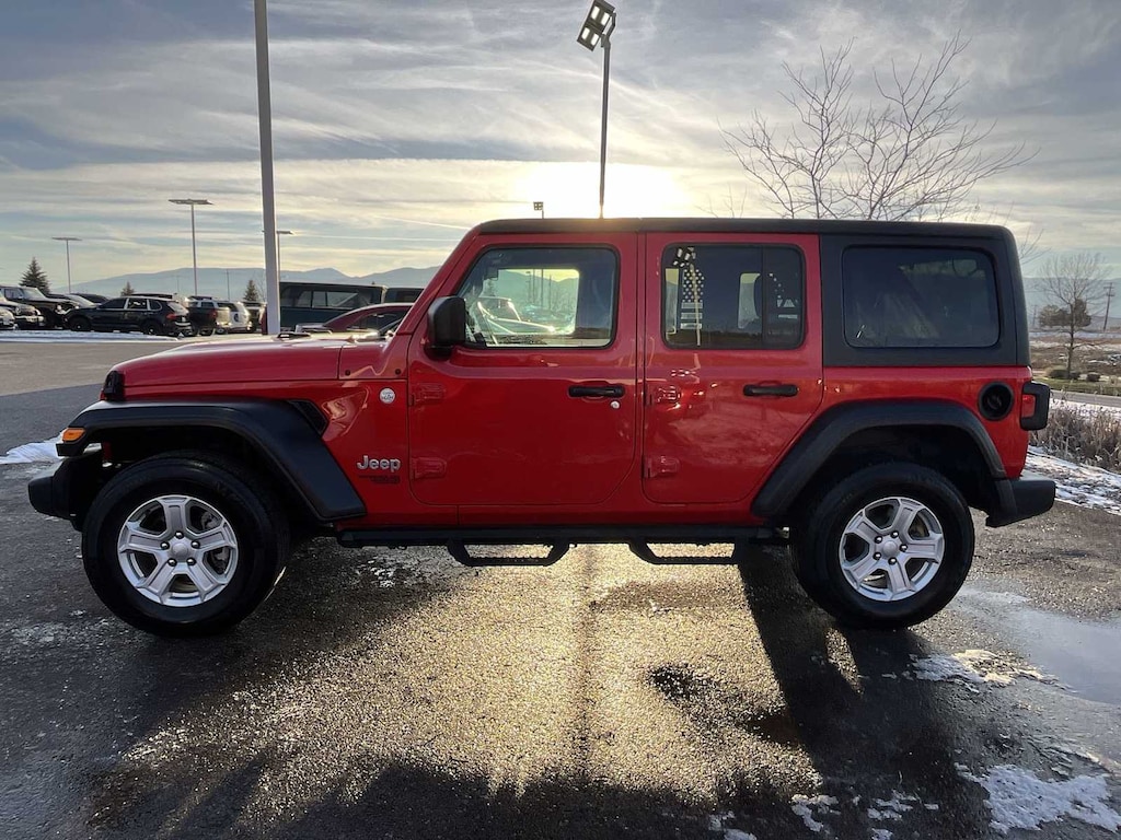 Used 2021 Jeep Wrangler Unlimited Sport SUV