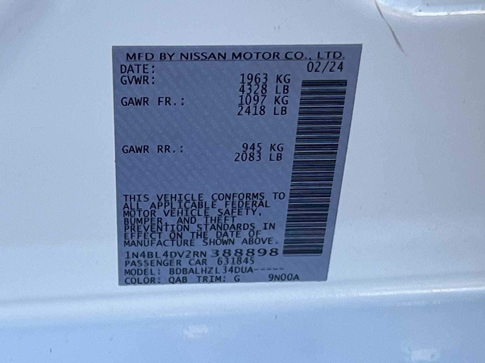 Thumbnail: 2024 Nissan Altima - 21