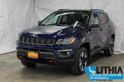 Used 18 Jeep Compass Suv Jazz Blue Pearlcoat For Sale In Missoula Mt Stock pc