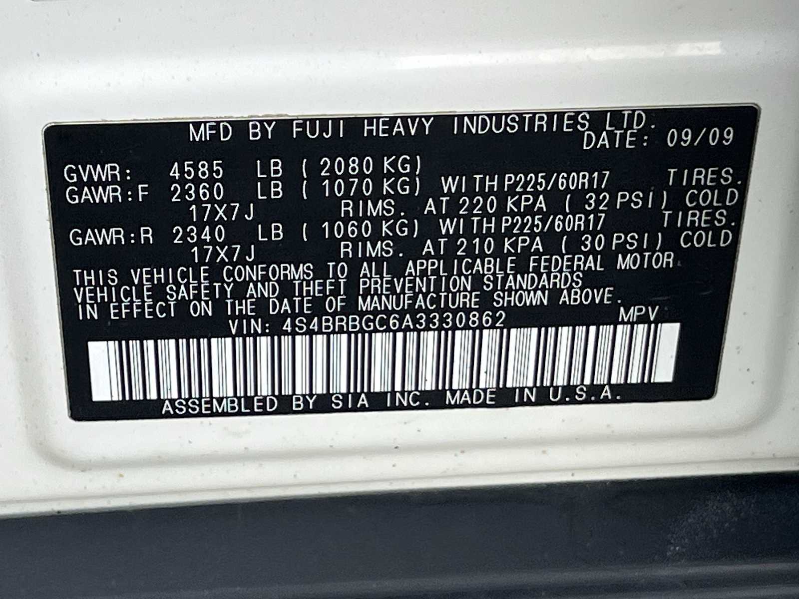 Thumbnail: 2010 Subaru Outback - 21