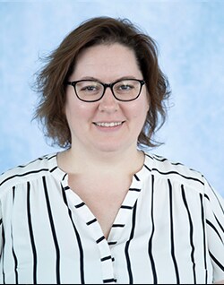 Staff member Becky Hoffman from 85e810b7d73d