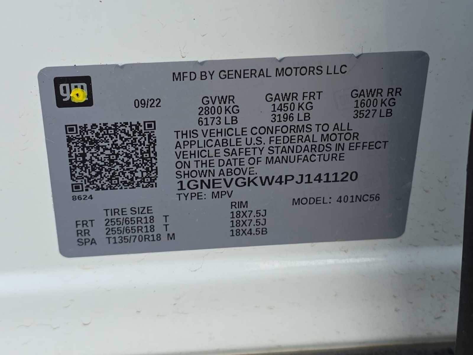 Thumbnail: 2023 Chevrolet Traverse - 21