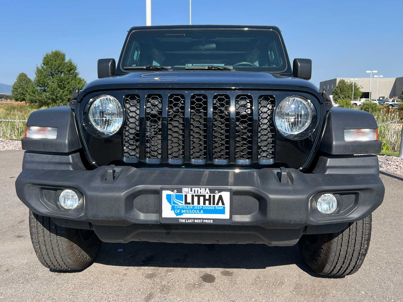 Used 2024 Jeep Wrangler 4-Door Sport with VIN 1C4PJXDN7RW107177 for sale in Missoula, MT