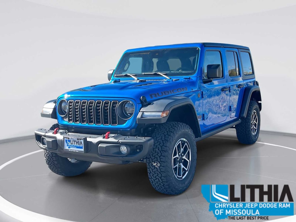 New 2025 Jeep Wrangler 4-DOOR RUBICON Sport Utility