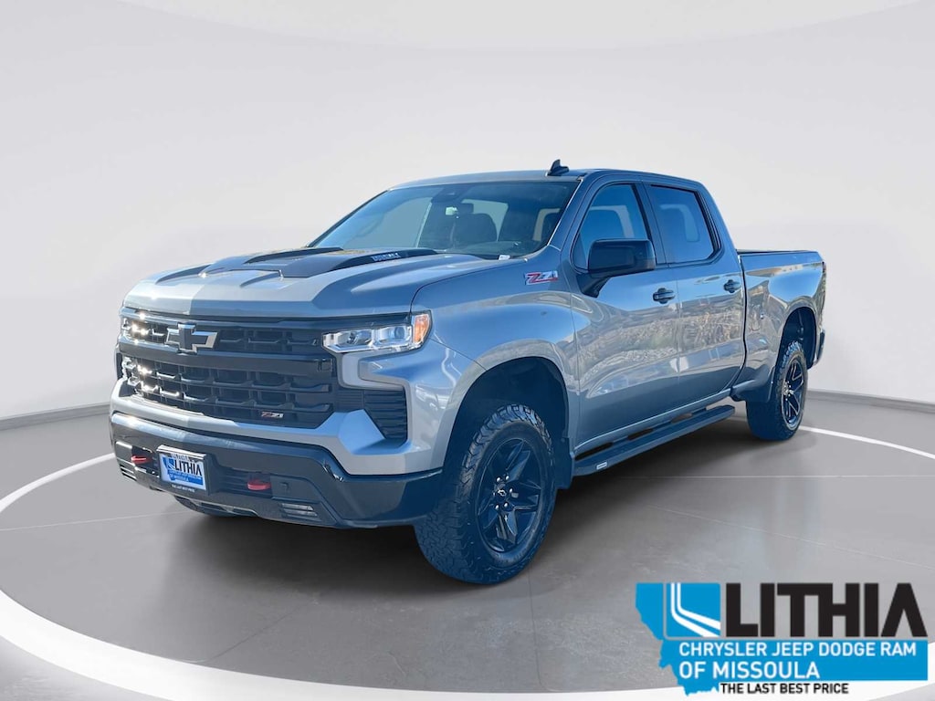 Used 2023 Chevrolet Silverado 1500 LT Trail Boss Truck Crew Cab