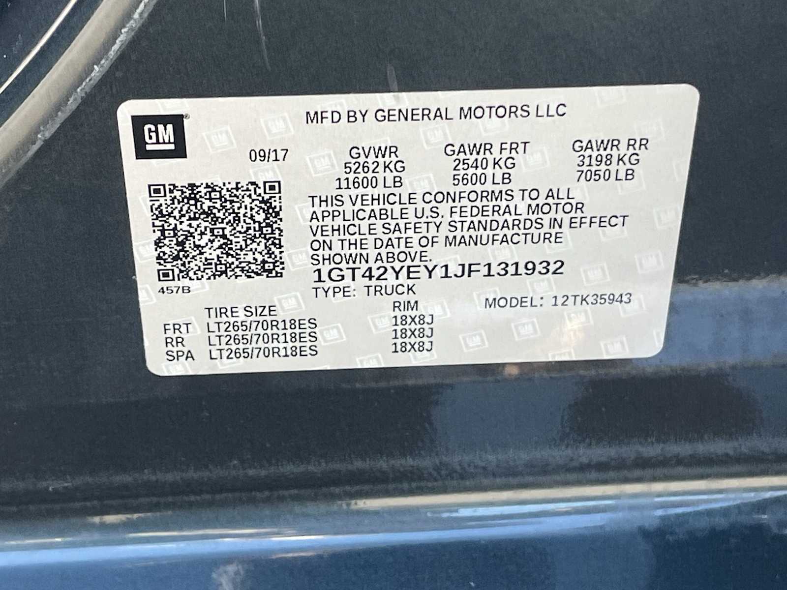 Thumbnail: 2018 GMC Sierra 3500 - 21