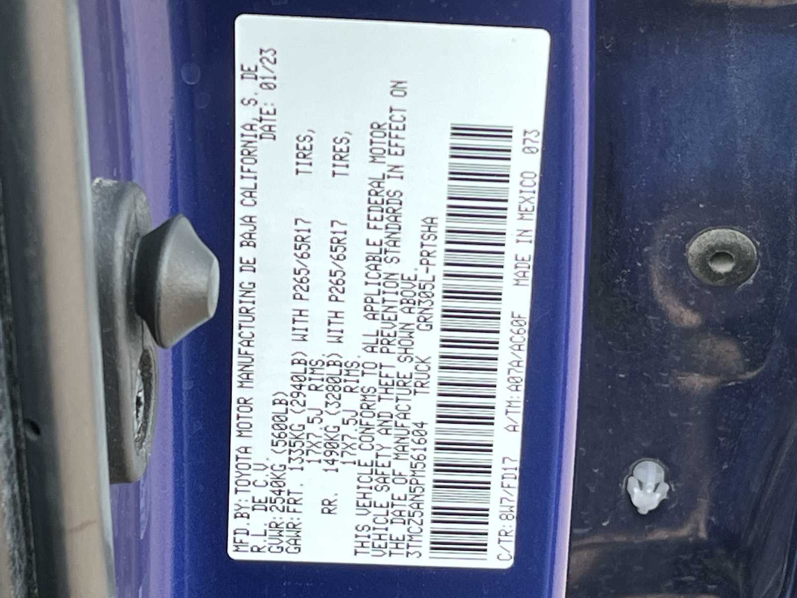 Thumbnail: 2023 Toyota Tacoma - 21