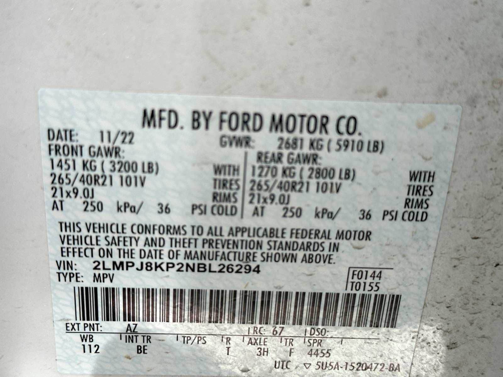 Thumbnail: 2022 Lincoln Nautilus - 22