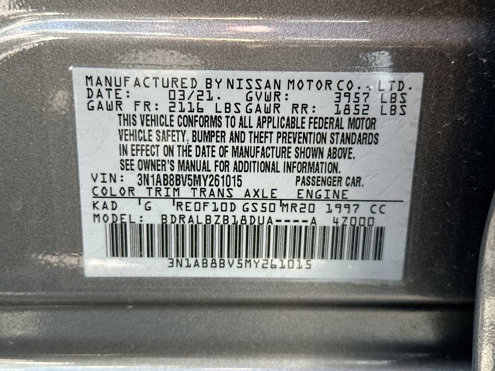 Thumbnail: 2021 Nissan Sentra - 22