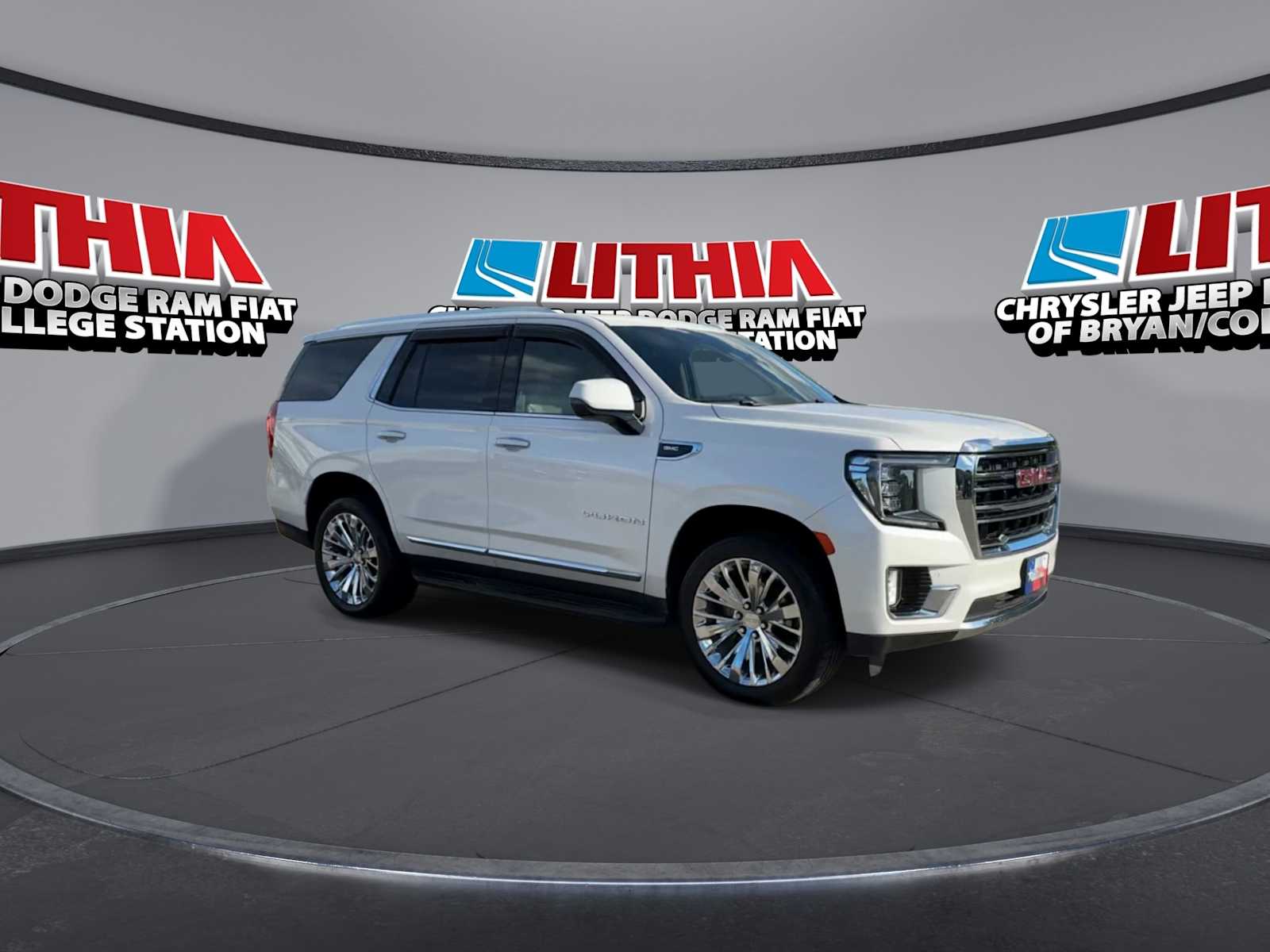 Used 2021 GMC Yukon SLT with VIN 1GKS1BKD1MR122891 for sale in Bryan, TX