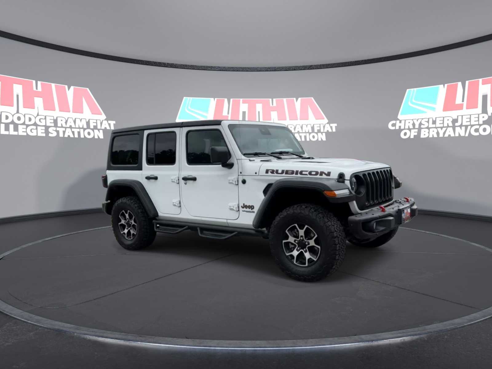 Used 2021 Jeep Wrangler Unlimited Rubicon with VIN 1C4HJXFG9MW770620 for sale in Bryan, TX