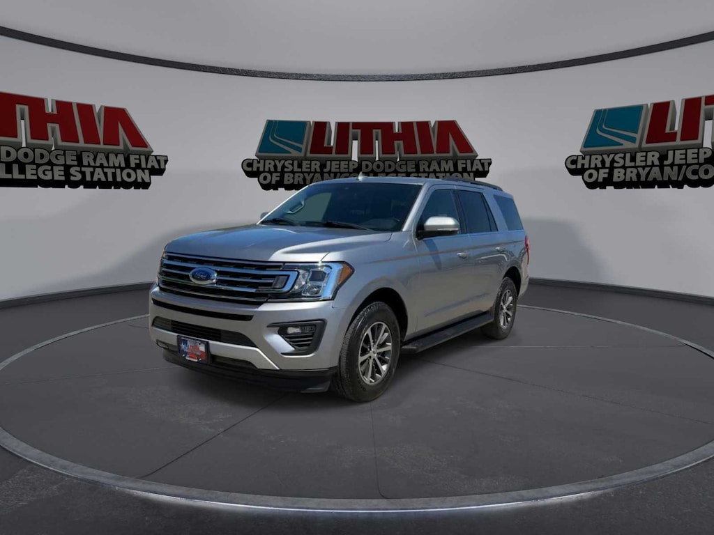 Used 2020 Ford Expedition XLT SUV Iconic Silver For Sale near Temple, TX Stock 24272T
