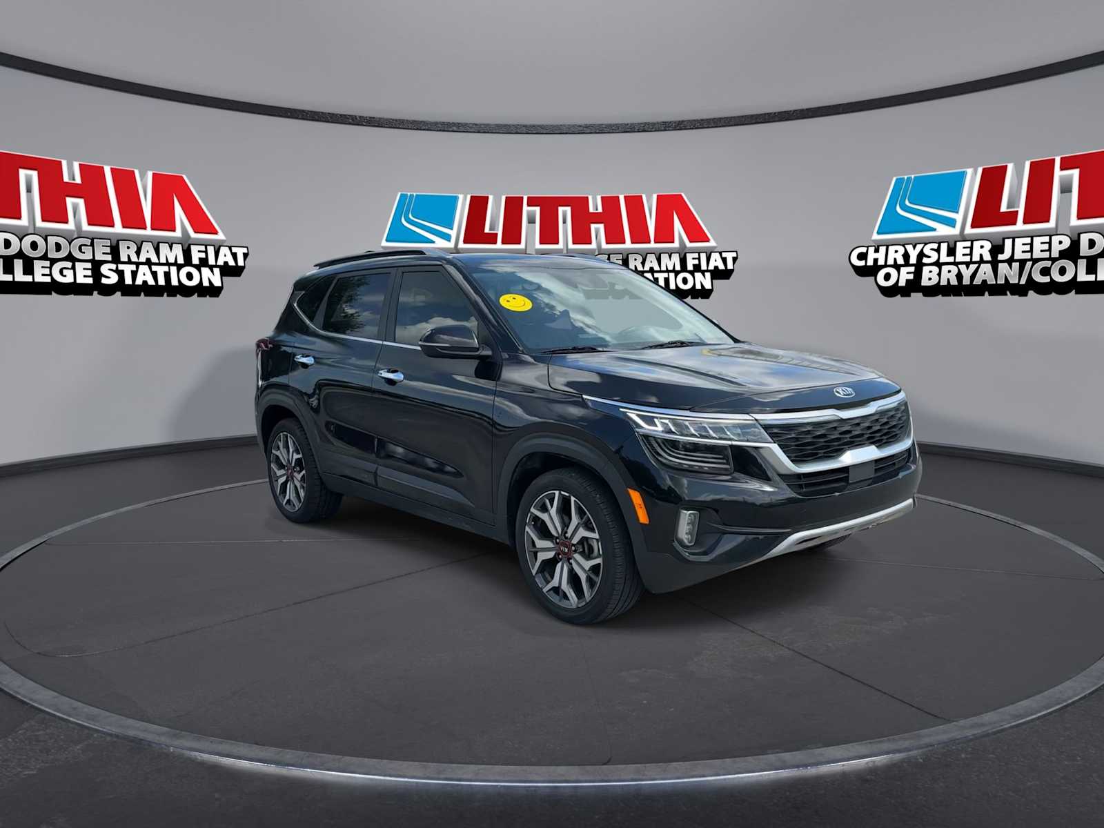 Used 2021 Kia Seltos SX with VIN KNDETCA22M7129787 for sale in Bryan, TX