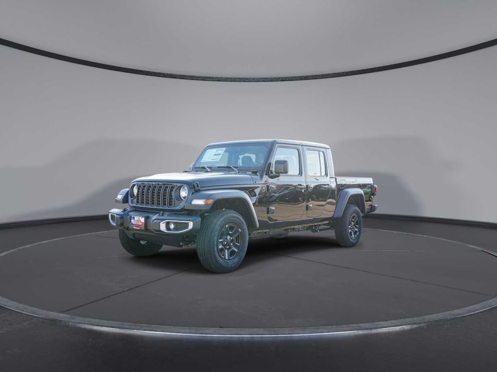 New 2024 Jeep Gladiator Sport Utility SPORT 4X4 Black For Sale near