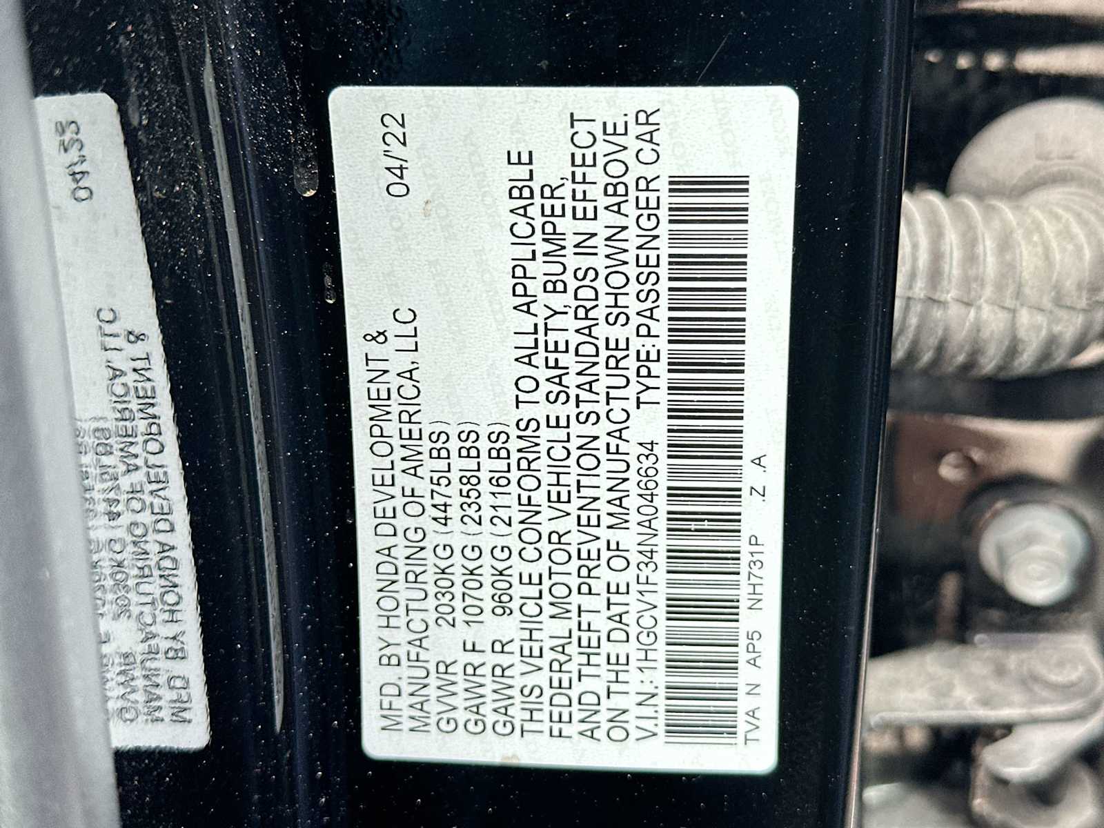 Thumbnail: 2022 Honda Accord - 22