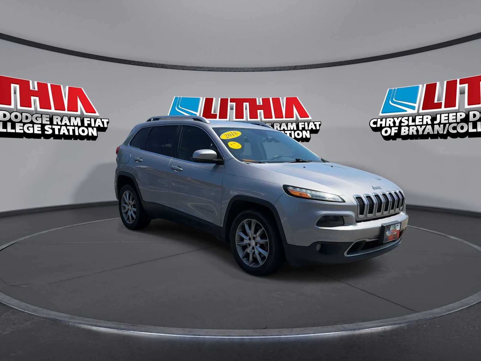 Used 2018 Jeep Cherokee Limited with VIN 1C4PJLDX9JD513973 for sale in Bryan, TX