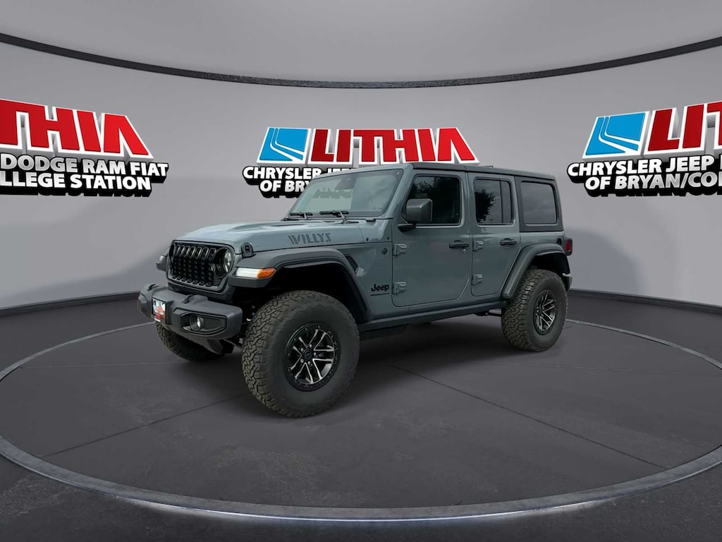 New 2026 Jeep Wrangler 4-DOOR WILLYS Sport Utility