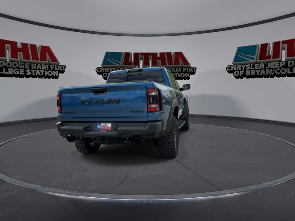 New 2024 Ram 1500 Crew Cab TRX CREW CAB 4X4 5'7 BOX Night Edge Blue For Sale near Temple, TX