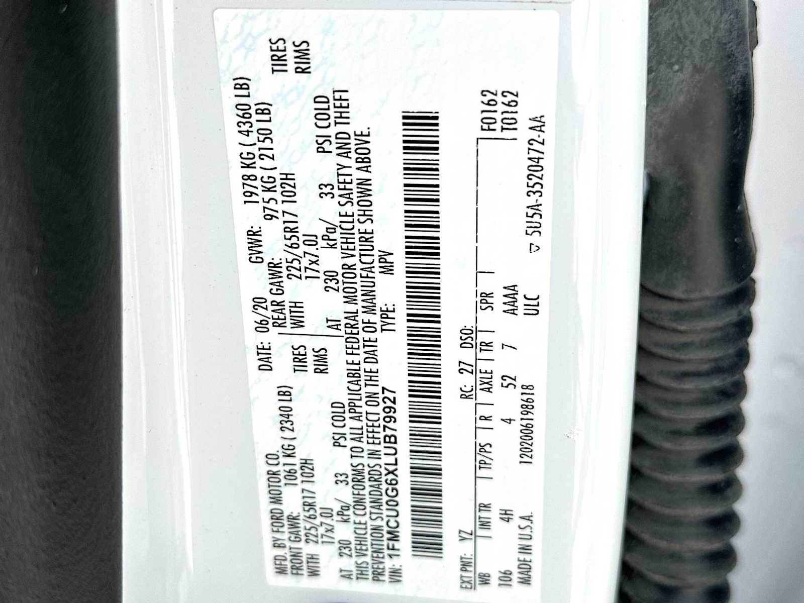 Thumbnail: 2020 Ford Escape - 22