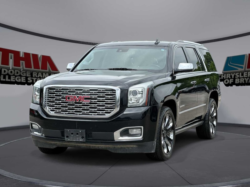 Used 2018 GMC Yukon Denali SUV Onyx Black For Sale near Temple, TX