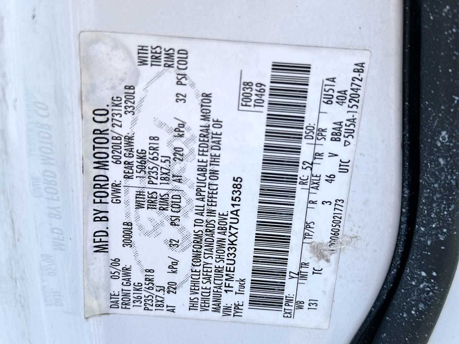 Thumbnail: 2007 Ford Explorer Sport Trac - 22