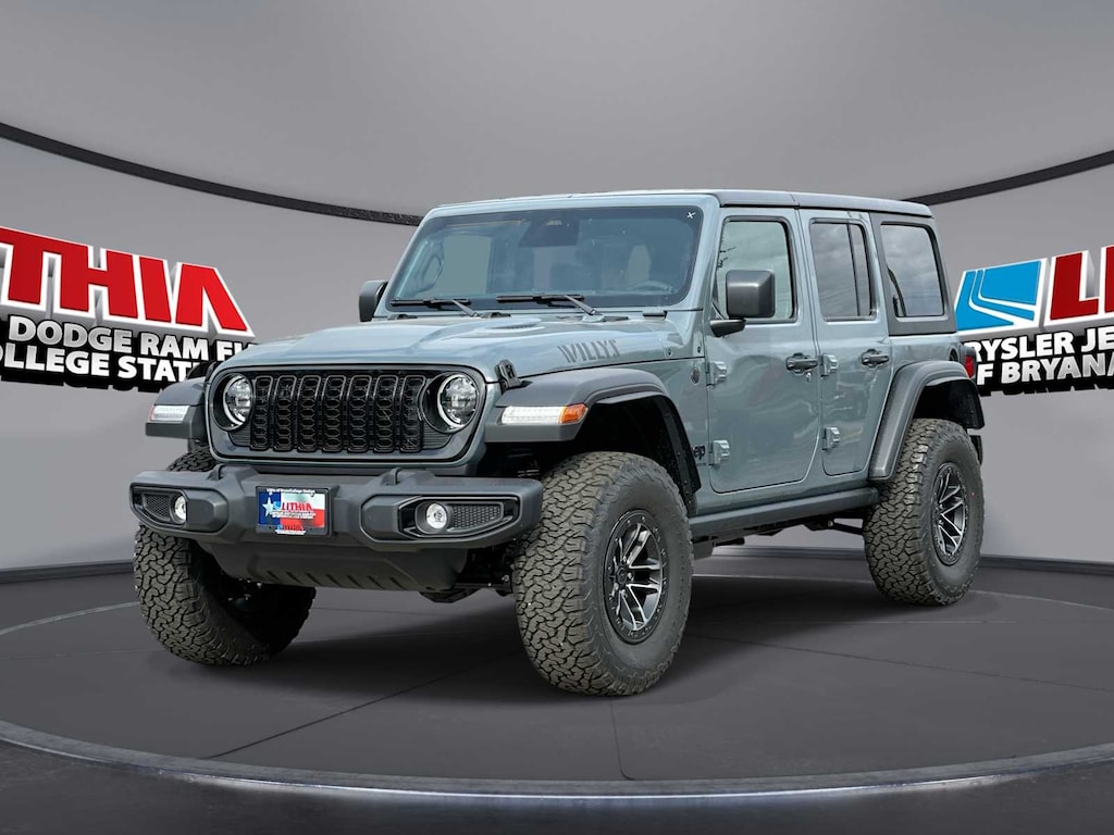 New 2026 Jeep Wrangler 4-DOOR WILLYS Sport Utility